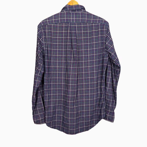 Ralph Lauren Slim Fit Plaid Button Down Shirt - Size M - Picture 3 of 7